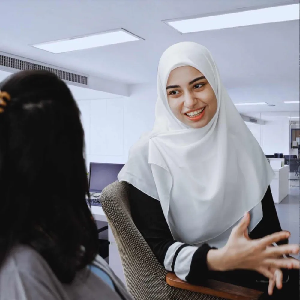 A Provident account manager with a client