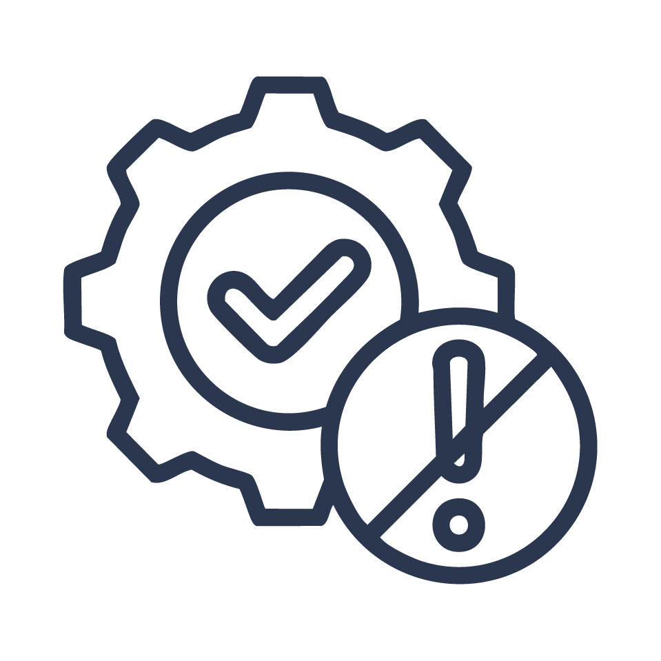 Zero risk of late or missed payments